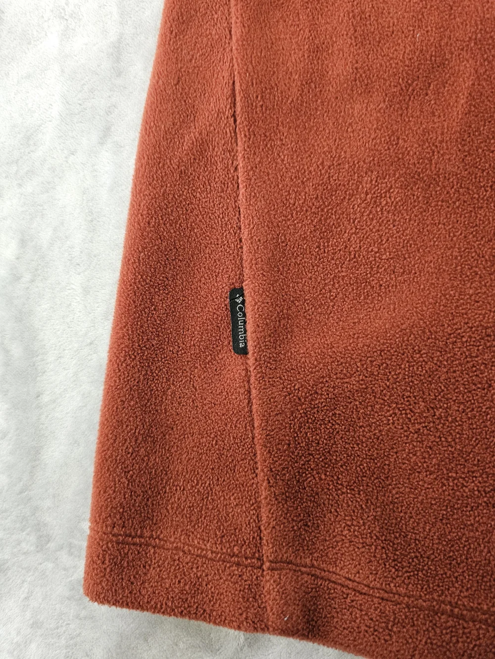 Columbia Titanium Men's Rust Fleece Crewneck Sweater‎